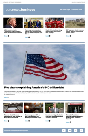 Cover of Euronews Business