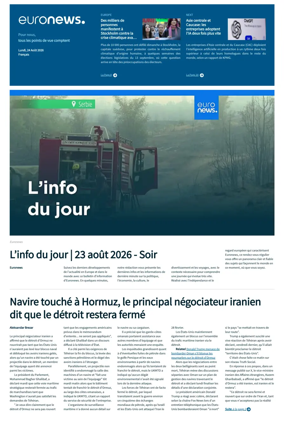 Cover of EuroNews (French Edition)