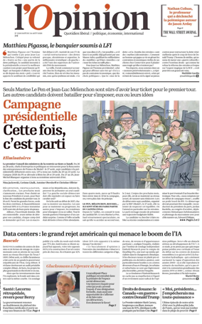 Cover of L'Opinion