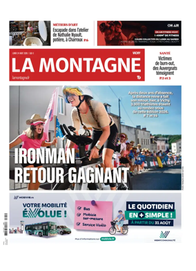 Cover of La Montagne (Vichy)