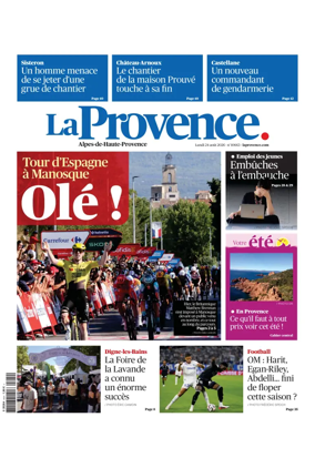 Cover of La Provence Alpes-de-Haute-Provence