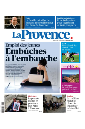 Cover of La Provence Arles