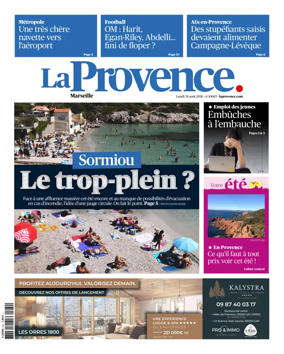 Cover of La Provence Marseille