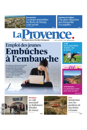 Cover of La Provence Martigues-Istres-Vitrolles-Marignane