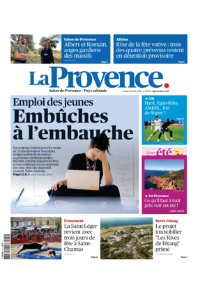 Cover of La Provence Salon-de-Provence / Pays salonais