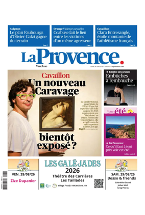 Cover of La Provences Vaucluse