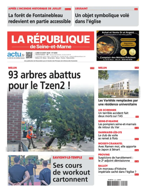 Cover of La Republique de Seine-et-Marne (Edition A-B)