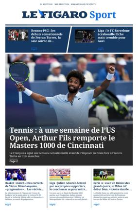 Cover of Le Figaro Sport