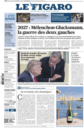 Cover of Le Figaro