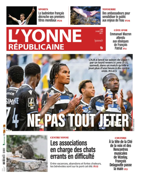 Cover of L'Yonne Republicaine