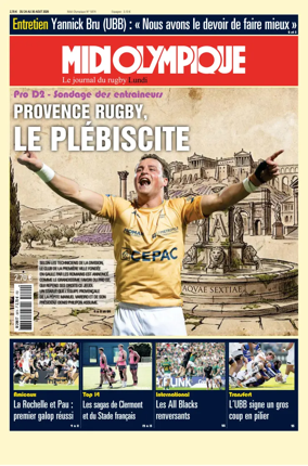 Cover of Midi Olympique