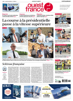 Cover of Ouest France (Chateaubriant)