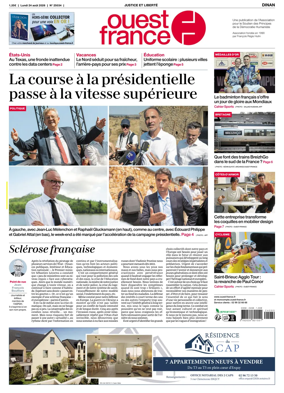Cover of Ouest France (Dinan)