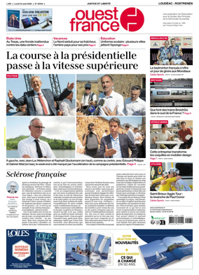 Cover of Ouest France (Loudeac / Rostrenen)