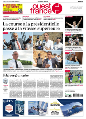 Cover of Ouest France (Manche)