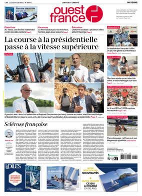 Cover of Ouest France (Mayenne)