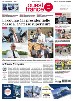 Cover of Ouest France (Nantes Nord-Loire - Ancenis)