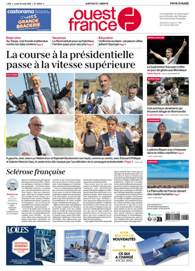 Cover of Ouest France (Pays d'Auge)