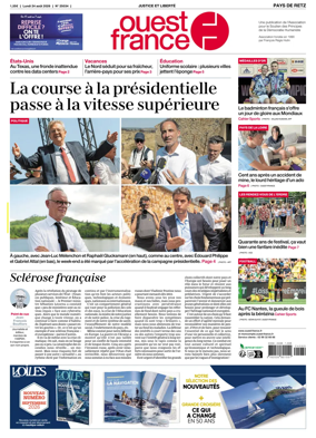 Cover of Ouest France (Pornic / Pays de Retz)