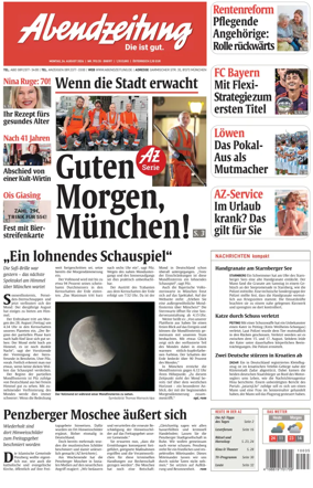 Cover of Abendzeitung Munchen