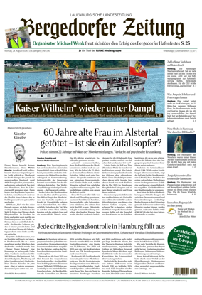 Cover of Bergedorfer Zeitung