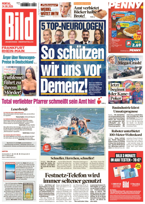 Cover of BILD Frankfurt