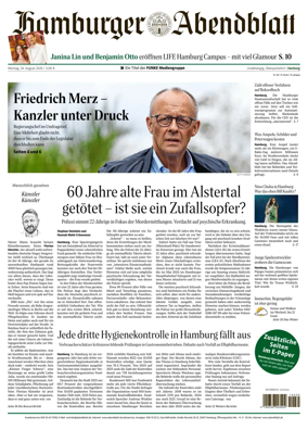 Cover of Hamburger Abendblatt (Harburg)