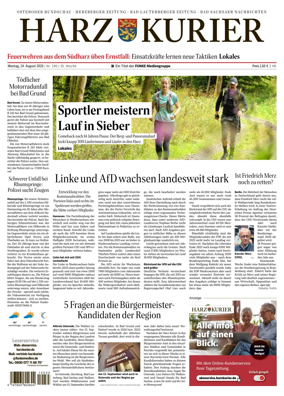 Cover of Harz Kurier