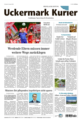 Cover of Prenzlauer Zeitung