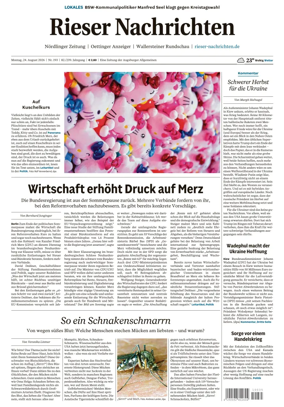 Cover of Rieser Nachrichten