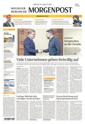 Cover of Solinger Bergische Morgenpost/Remscheid