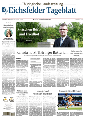 Cover of Thuringische Landeszeitung (Eichsfeld)