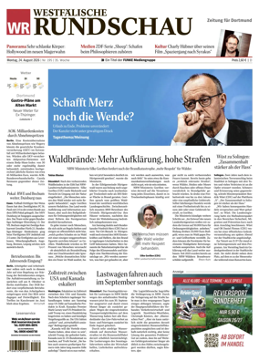 Cover of Westfalische Rundschau (Dortmund-Sud II)