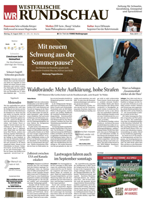 Cover of Westfalische Rundschau (Ennepetal)