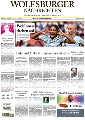 Cover of Wolfsburger Nachrichten (Wolfsburg-Gifhorn)