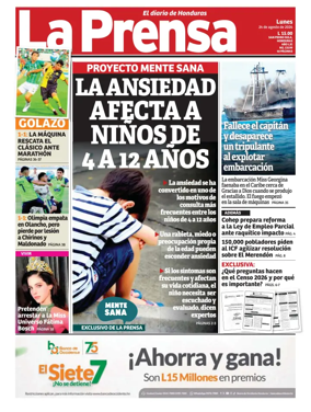 Cover of Diario La Prensa