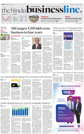 Cover of BusinessLine (Mumbai)