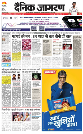 Cover of Dainik Jagran - Jammu