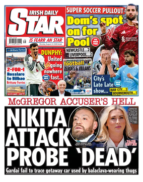 Cover of Irish Daily Star