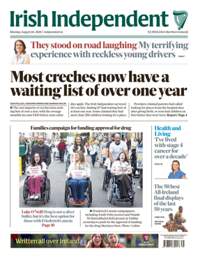 Cover of Irish Independent