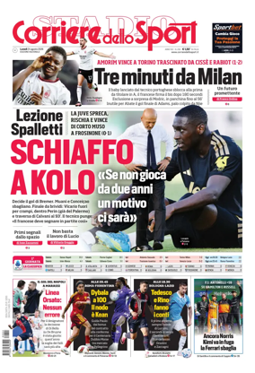 Cover of Corriere dello Sport (Lombardia)