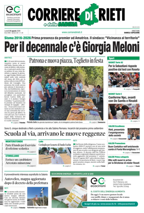Cover of Corriere di Rieti