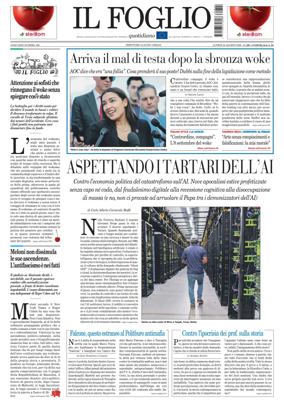 Cover of Il Foglio Quotidiano