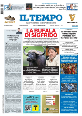 Cover of Il Tempo (Nazionale)