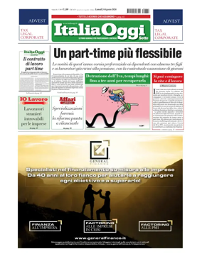 Cover of ItaliaOggi Sette