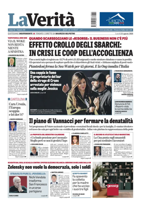 Cover of La Verita (Italia)