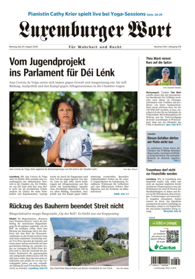 Cover of Luxemburger Wort