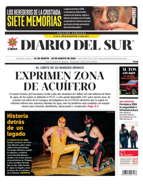 Cover of Diario del Sur