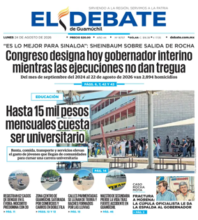 Cover of El Debate de Guamuchil