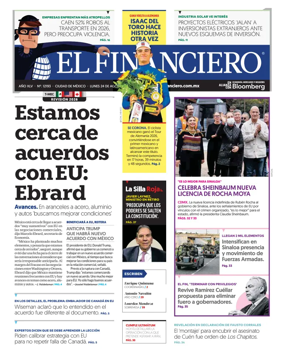 Cover of El Financiero
